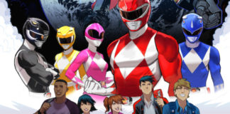 Go go Power Ranger #1 por Dan Mora y Ryan Parrott.