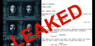 Se necesitará un espía profesional para obtener un guion de Game of Thrones