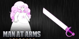 Así sería la espada de «Rose Quartz» de Steven Universe en la vida real