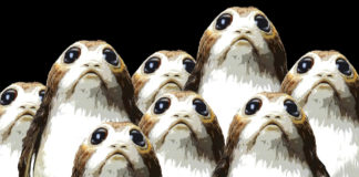 Los porgs en The Last Jedi son pájaros de verdad que la producción no pudo echar de sus locaciones