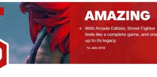 Street Fighter V Arcade Edition remonta con calificaciones de 9 para arriba.