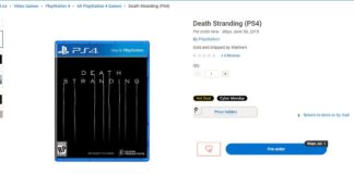 Fecha de salida de Death Stranding, otra posible filtración por parte de Walmart.