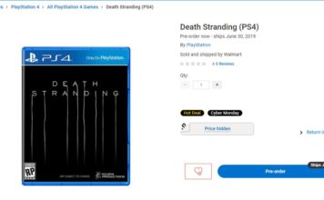 Fecha de salida de Death Stranding, otra posible filtración por parte de Walmart.
