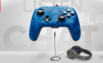 Nuevo control para Nintendo Switch con entrada para audífonos