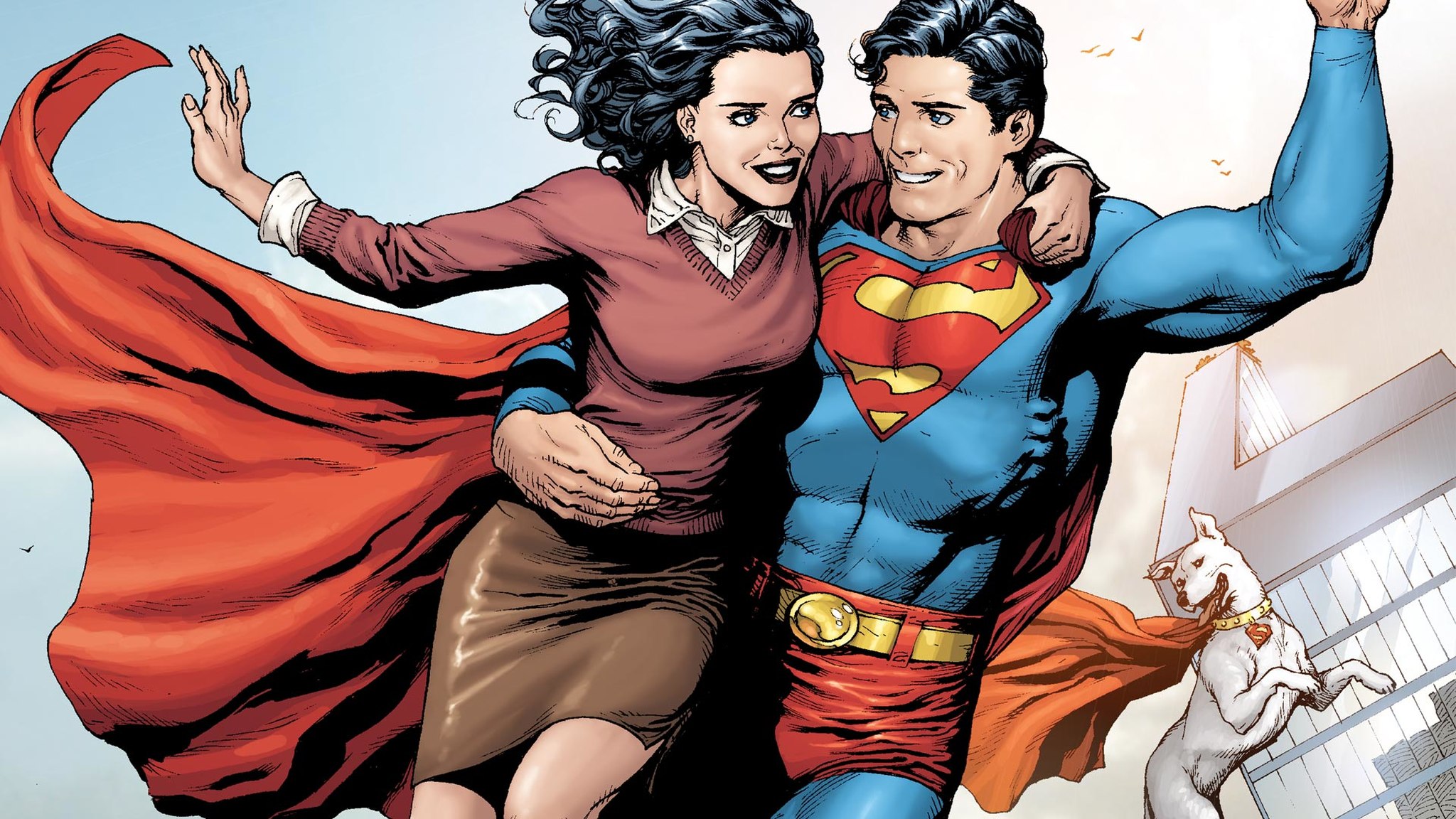 casais Superman (Clark Kent) e Lois Lane