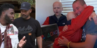 Will Smith hace un regalo muy especial a un adolescente con leucemia