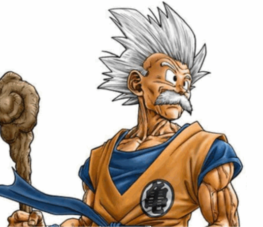 Toyotaro imagina a un Goku anciano y nos recuerda un dibujo olvidado de Toriyama